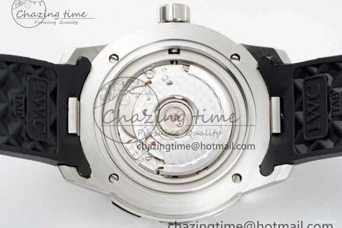 MIROTIME 0108 Premium Aquatimer Automatic SS RSF 1:1 Best Edition White Black Dial on Black Rubber Strap A 7067
